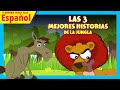 Las 3 mejores historias de la selva para niños | Los mejores cuentos divertidos para niños