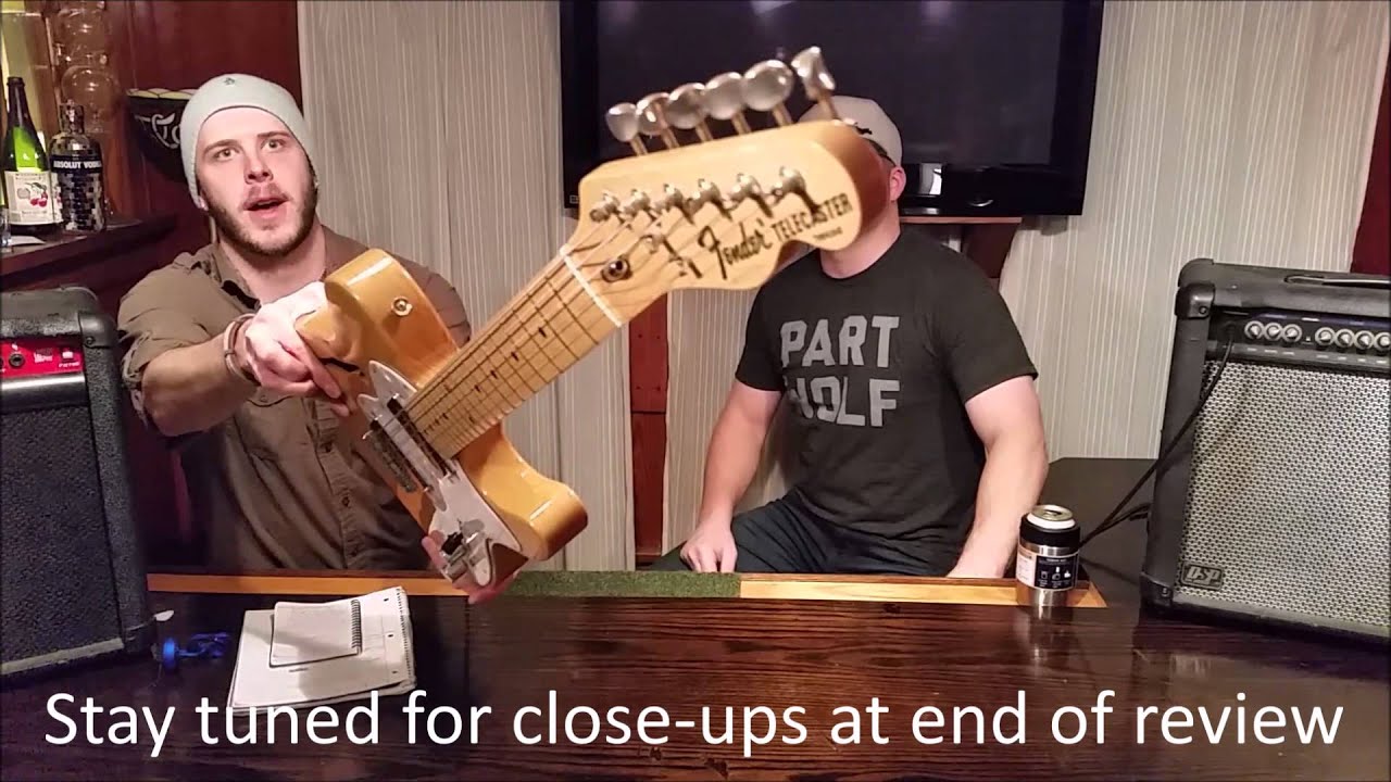 1997 Fender Thinline Telecaster Review! '72 reissue - YouTube