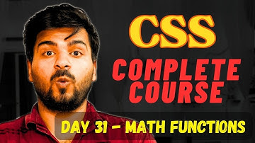 CSS Math Function | Mastering CSS: The Ultimate Guide for Web Developers #chapter31