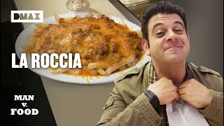 Adam Richman contro la ROCCIA: una triplice minaccia da quasi 3 kg | Man vs Food