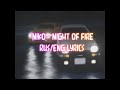 Niko - Night Of Fire [RUS/ENG Lyrics] | Перевод на русский язык | Initial D | Инициал Ди