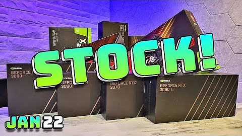 The Beginning of the END?... Stock Up & Crypto Down. A GPU Crisis Update (Jan 2022)