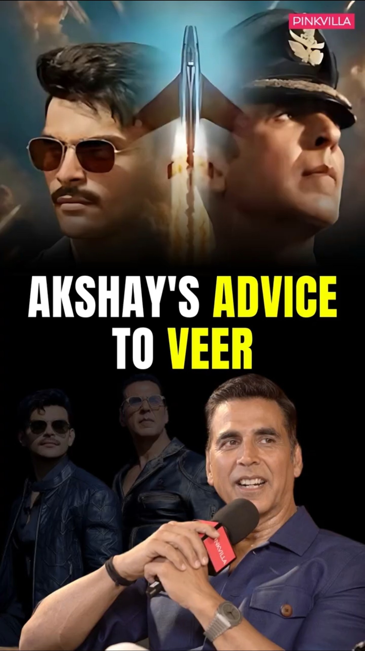 Akshay Kumar Gave THIS Advice To Veer Pahariya On Sets | #shorts #bollywood #trending