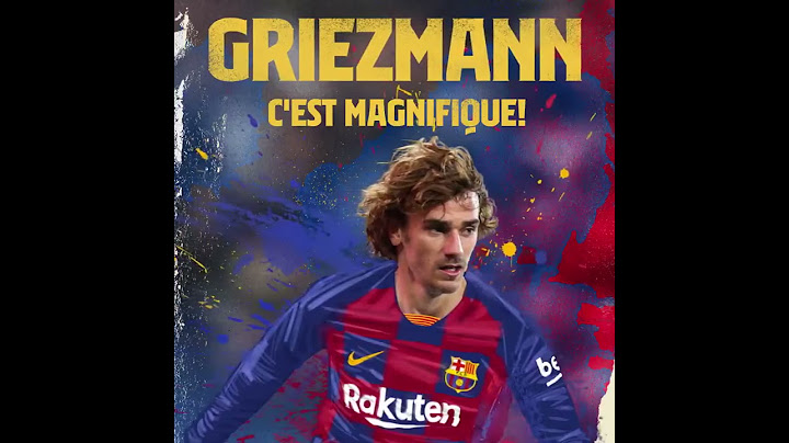 🔴 OFFICIEL ! Le FC Barcelone annonce l'arrivée d'Antoine Griezmann !
