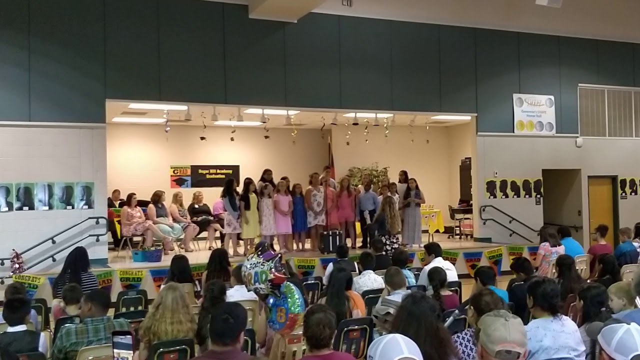 Sugar Hill Elementary 201718 5th Grade Graduation YouTube