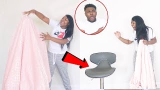 CONVINCED MY BOYFRIEND HE IS INVISIBLE!!! (EMOTIONAL)