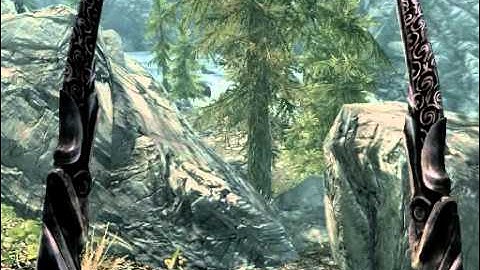 Skyrim Running on Oblivion INI files.avi