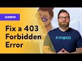 How to Fix 403 Forbidden Error | Step-by-Step Guide