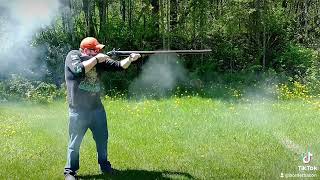 Shooting the .80 Caliber Doglock - Circa 1720
