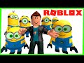 ENTREI PARA A TURMA DOS MINIONS no ROBLOX Minions Adventure Obby Despicable Forces