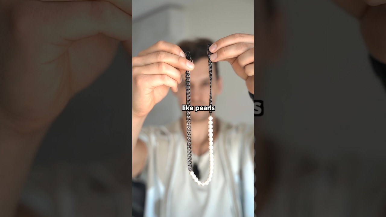 Dare to Try Pearls? The New Men's Trend!