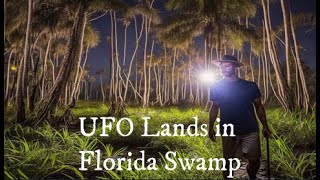 Pulsating UFO Lands in Florida Swamp