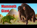 Woolly mammoth vs Giant Mammoth | Battle for food | Mammoth life #08