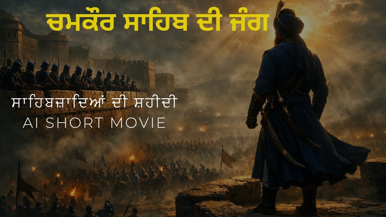 Battle of Chamkaur Sahib |Ai Short Film |  