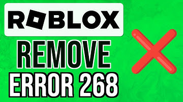 How to REMOVE ROBLOX ERROR CODE 268 (2024) | Fix Roblox Error Codes