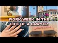 WORK WEEK IN MY LIFE AS A LAWYER | closed a deal, got engaged, back in the office and more!