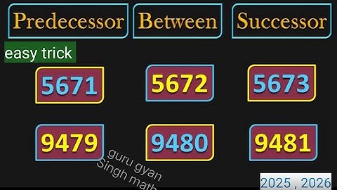 write the successor of | whole number class 6 exercise 2.1 # write the predecessor fo