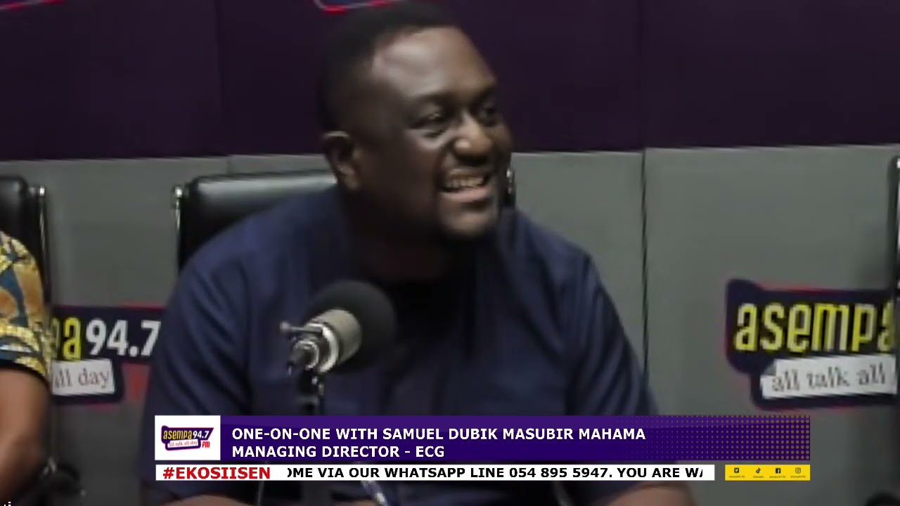 EKOSIISEN ONE-ON-ONE WITH SAMUEL DUBIK MASUBIR MAHAMA - MANAGING DIRECTOR, ECG (17-04-23)