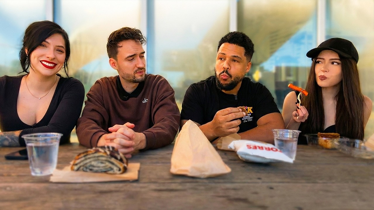 Couples of Friends on a Brunch in LA - Katchii, Nick, Julia & Arther