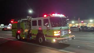 BCFD #1 E1111 Responding