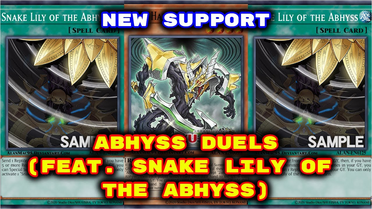 Yugioh - Abhyss Duels (Feat. Snake Lily of the Abhyss) (Deck Download in Description)