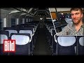 Geisterfahrt im ICE - BILD Reporter komplett alleine im Zug