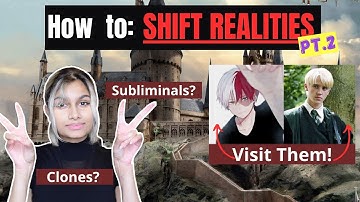 Shift Realities: (CLONES, SUBLIMINALS, WAITING ROOMS + MORE)