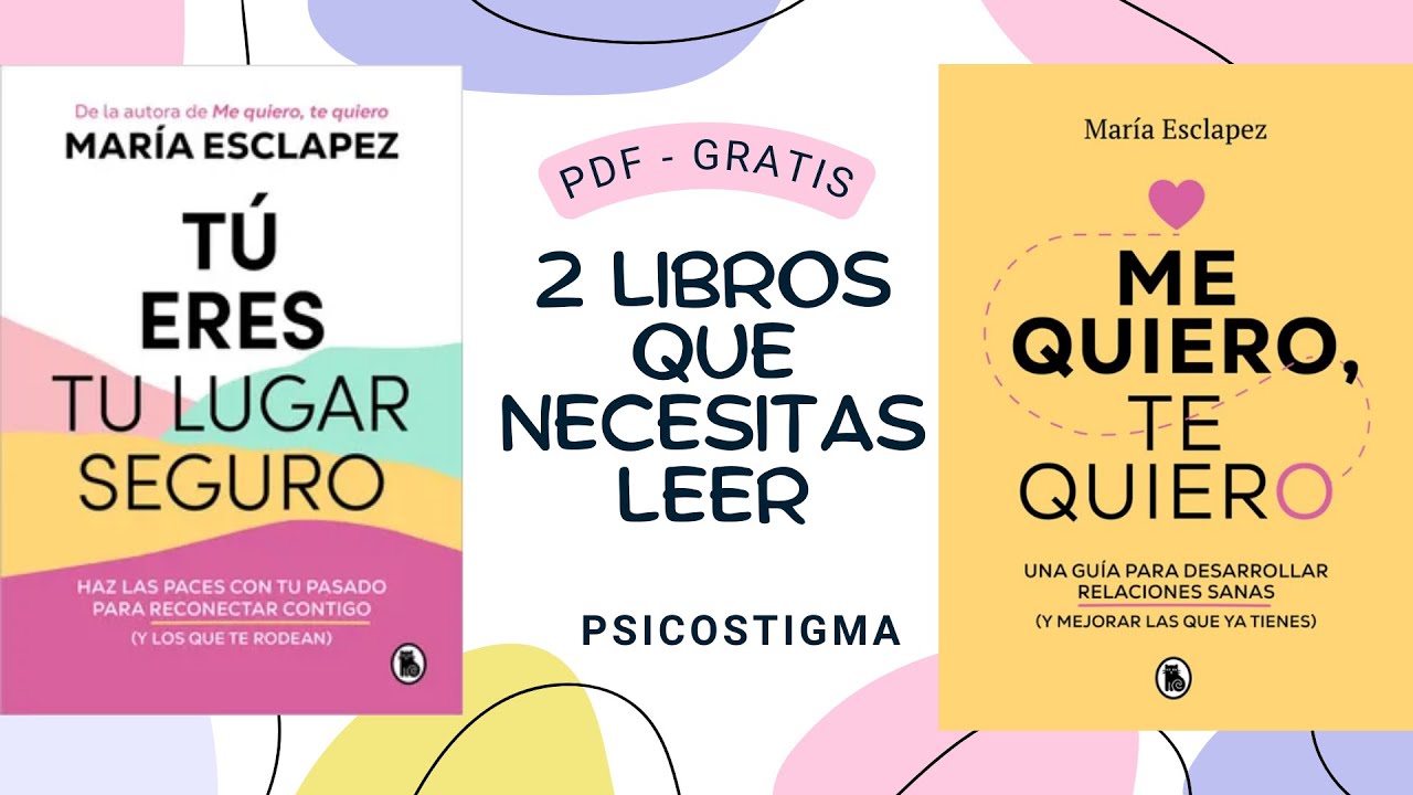 Tienes que leer estos dos libros 🍀 en PDF- 🌸ME QUIERO, TE QUIERO y 🌸TU