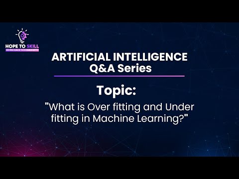 What is Overfitting & Underfitting in Machine Learning?