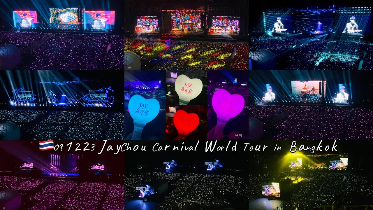 091223 JayChou Carnival World Tour in Bangkok