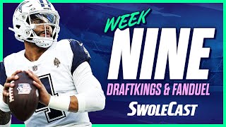 NFL WEEK 9 DFS PICKS for FANDUEL & DRAFTKINGS