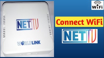 WorldLink NetTV Connect To WiFi  | WorldLink NetTV Run In Any Network
