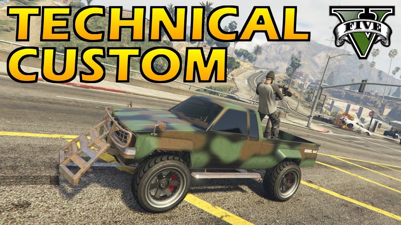 GTA V - NEW Technical Custom (Car Showcase)