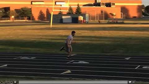 Video Analysis - Sprinting