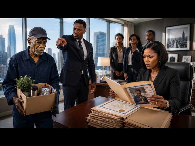 They Fired the Old Janitor After 25 Years With Nothing ...