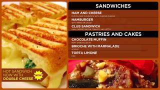 BAKERY MENU BOARD