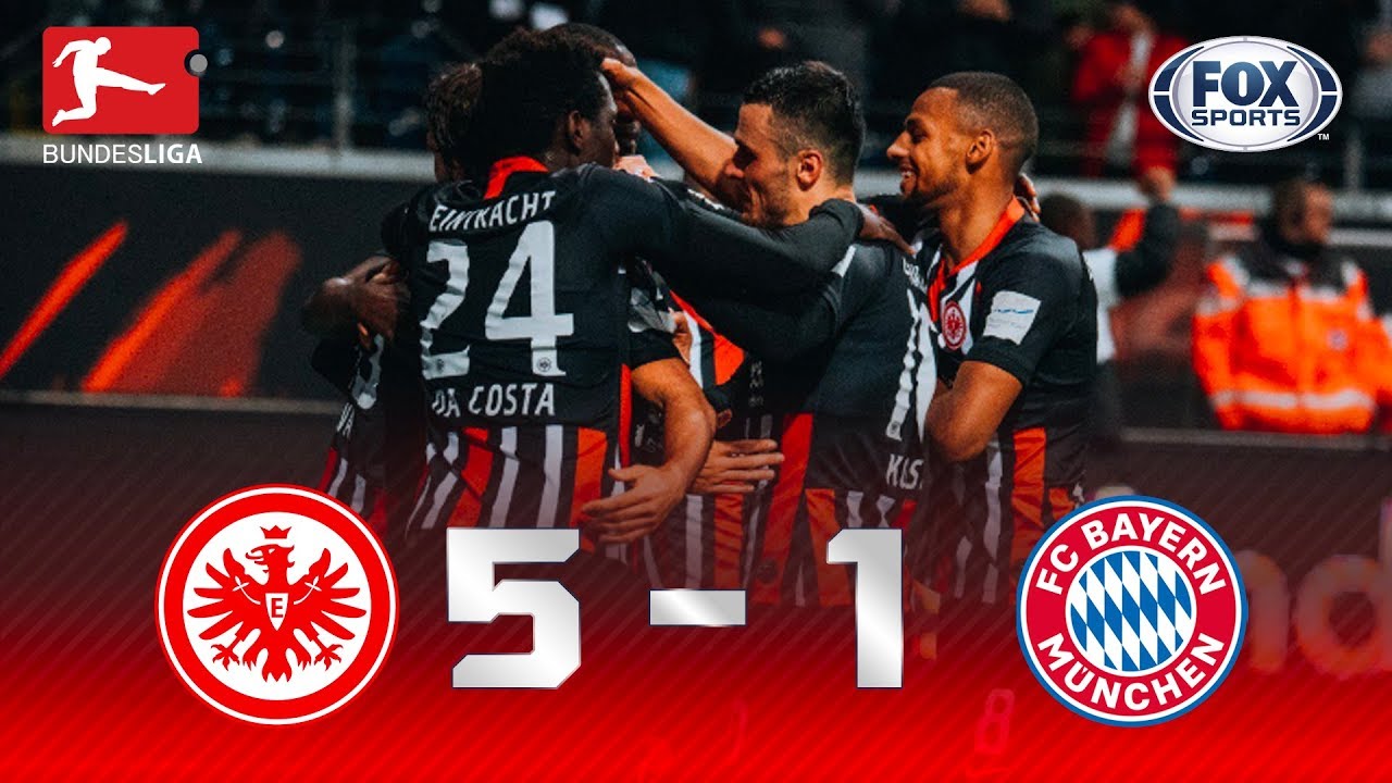 Eintracht Frankfurt - Bayern Múnich 5-1 GOLES Jornada 10 Bundesliga 