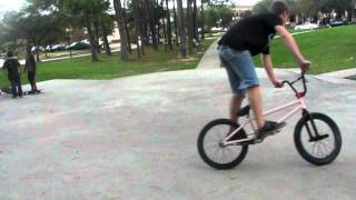 garrett trying 540's (flat)