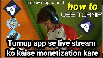 how to monetization on turnup live stream!Turnup app se live stream ko kaise monetization kare