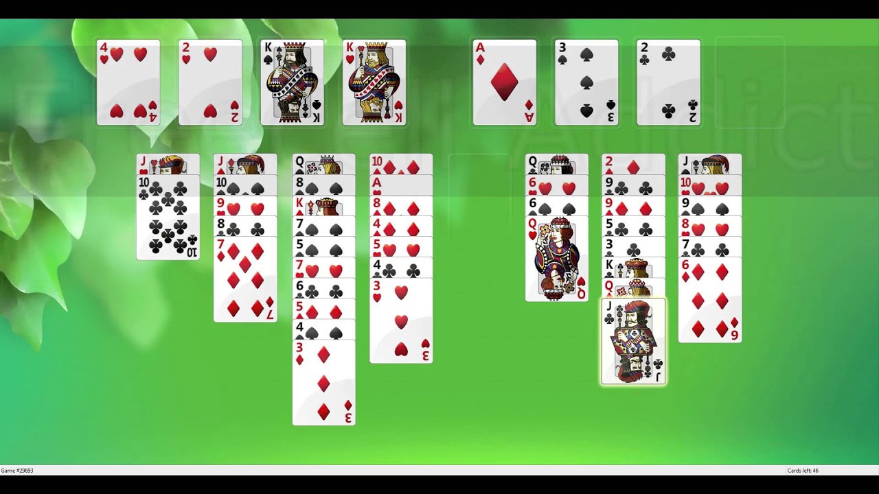 How to solve freecell game #29693 - YouTube