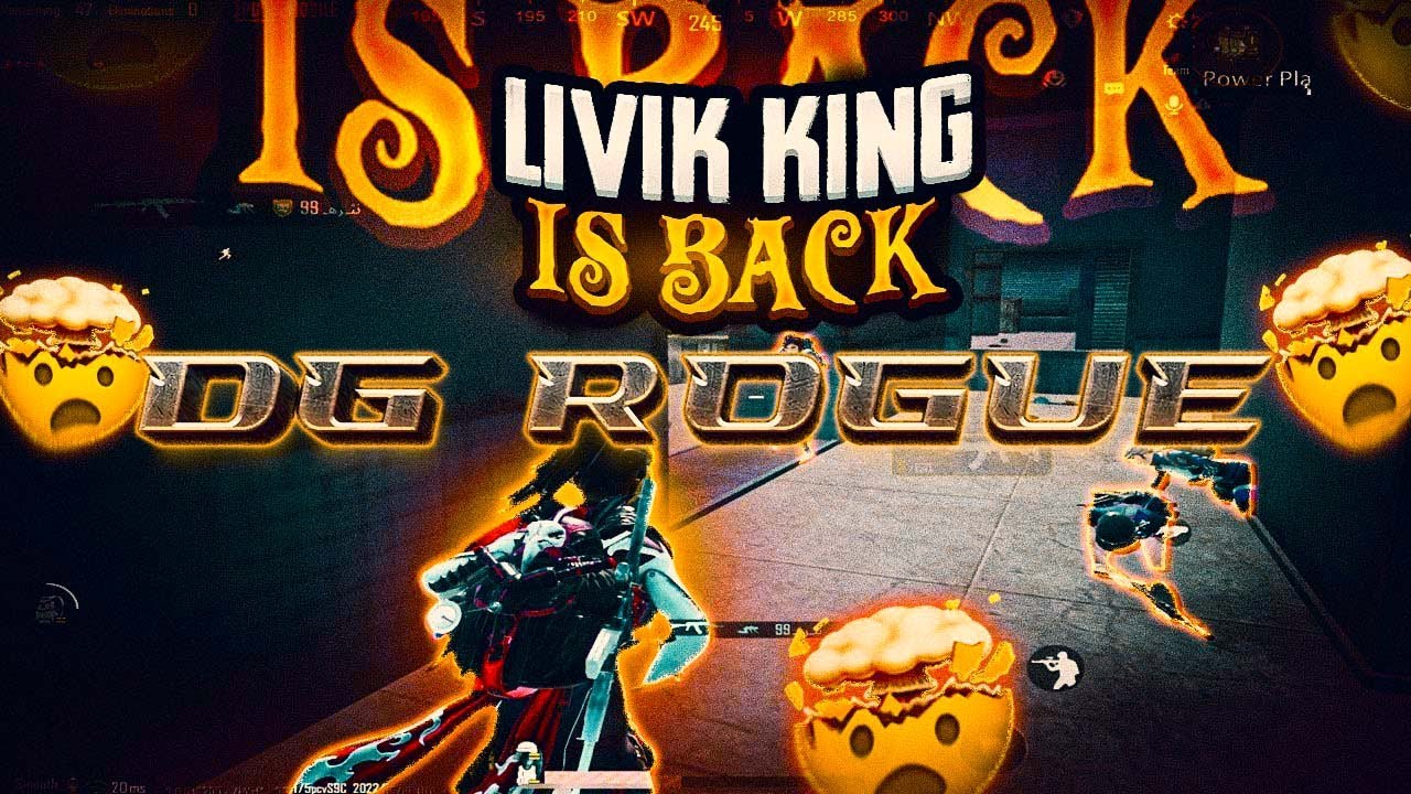 OMG 🤩 Livik Best Gameplay Solo vs Squad PUBG MOBILE | DG ROGUE