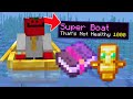 Minecraft, But You Can Craft CUSTOM Boats...