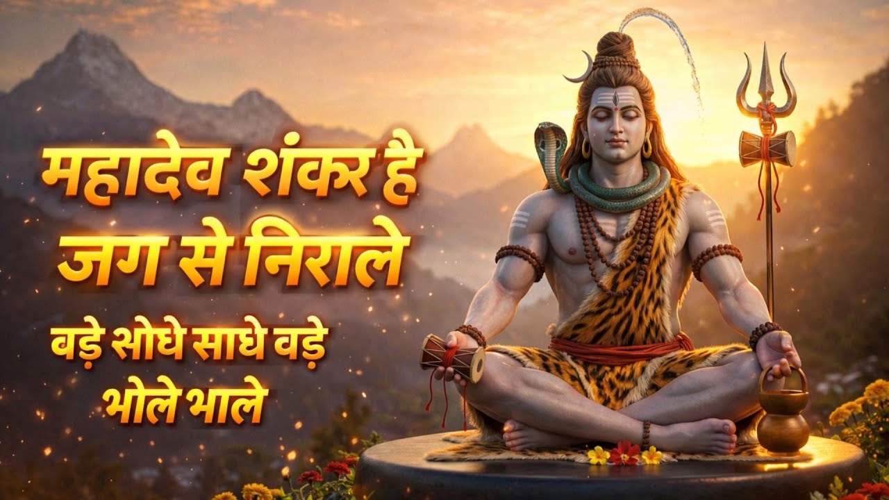 महादेव शंकर हैं जग से निराले | Shiv Bhajan 2026 | शिव भजन | Om Namah Shivaya | Mahadev Bhakti Song