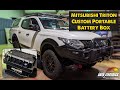 Custom Portable Dual Battery Box in Mitsubishi Triton | Accelerate Auto Electrics