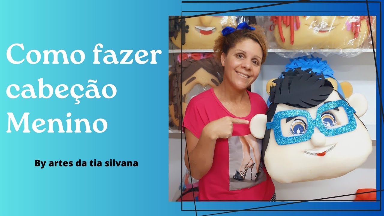 como fazer cabeção  de  espuma