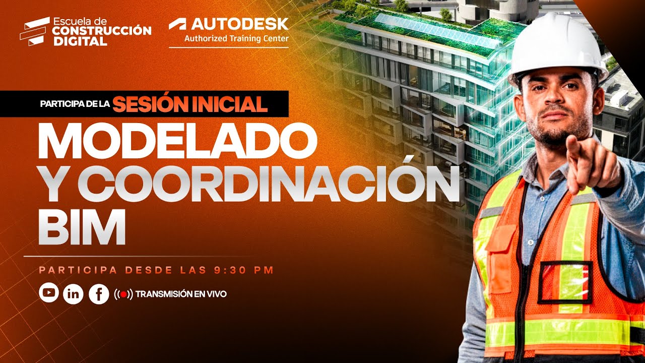 Inicio | 🚧Modelado y Coordinación BIM | Certificación Autodesk🛡️