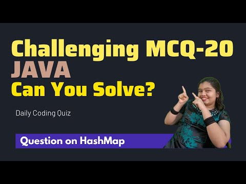 #20 🚀 Tricky Java HashMap MCQ  Can You Answer This 🤔