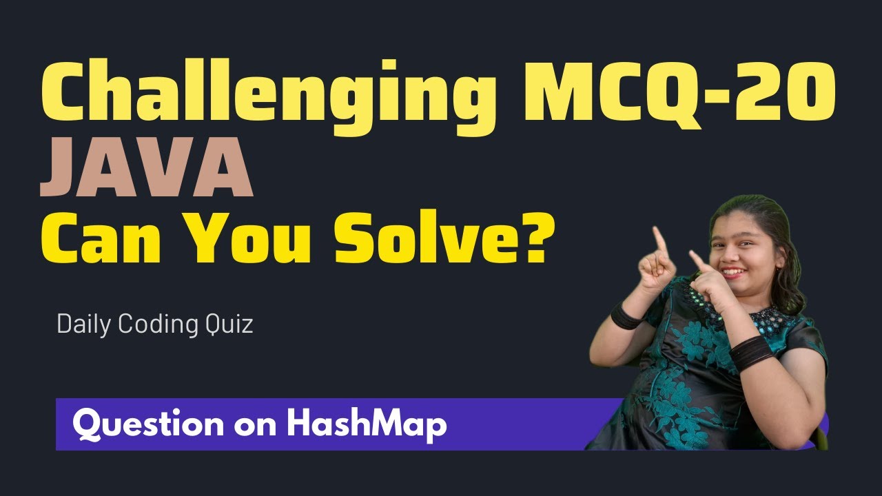 #20 🚀 Tricky Java HashMap MCQ  Can You Answer This 🤔