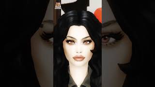 cc-make over for my first sim! #sims4 #sims #cc #mods