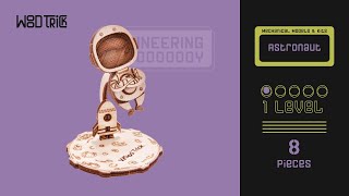 "Astronaut" - WoodTrick 3d wooden model